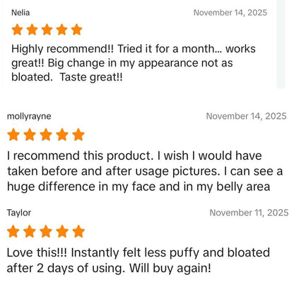 Lymphatic Drainage Supplement: Reduce Bloat, Reduce Puffiness, Detoxify, Support Lymph Flow